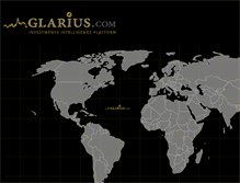 Tablet Screenshot of glarius.com